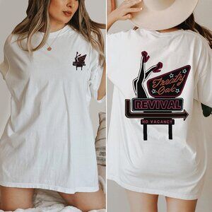 Treaty Oak Revival T-Shirt | Retro Neon Sign Inspired Graphic Tee